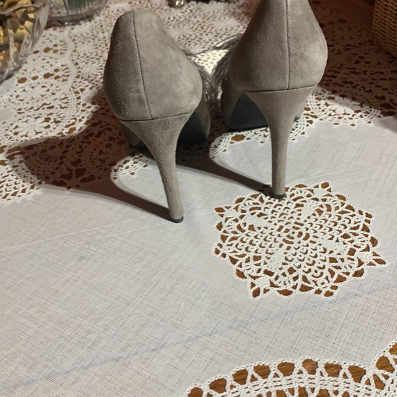 MICHAEL peep toe feather heels-size 6 - Picture 3 of 5